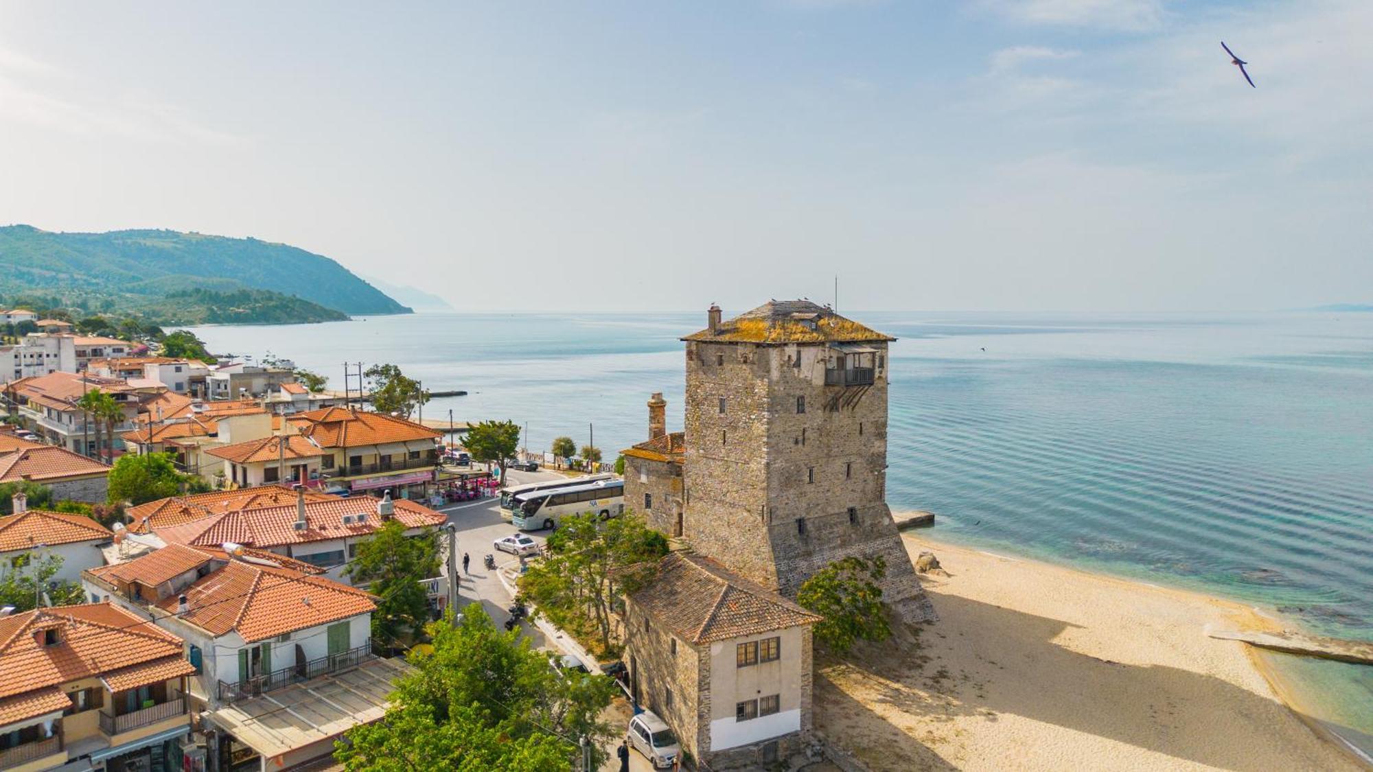Athos Guest House Pansion Uranúpoli Kültér fotó