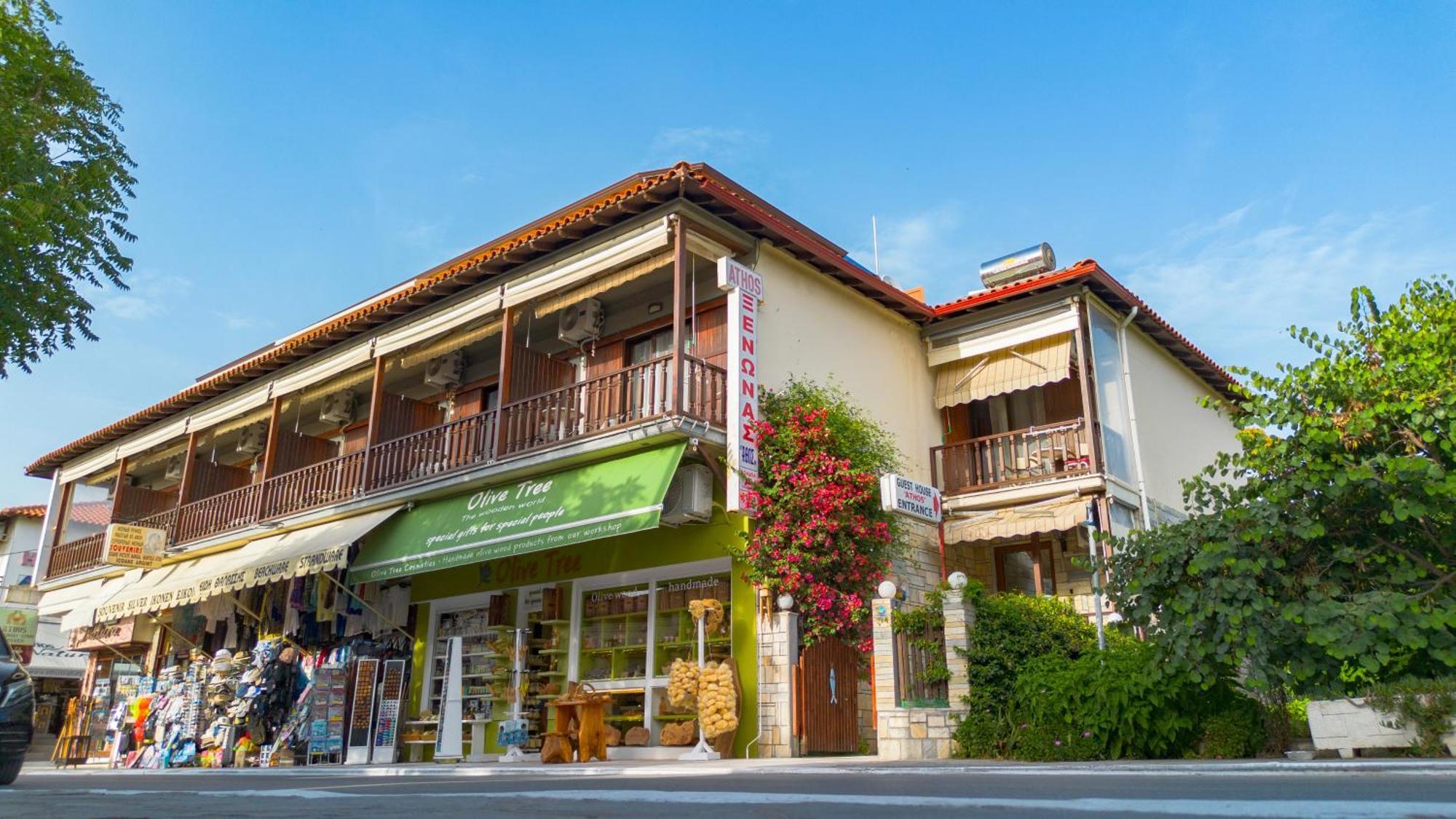 Athos Guest House Pansion Uranúpoli Kültér fotó